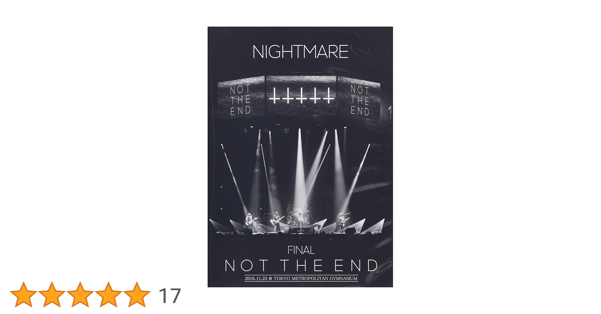Amazon.co.jp: NIGHTMARE FINAL「NOT THE END」2016.11.23