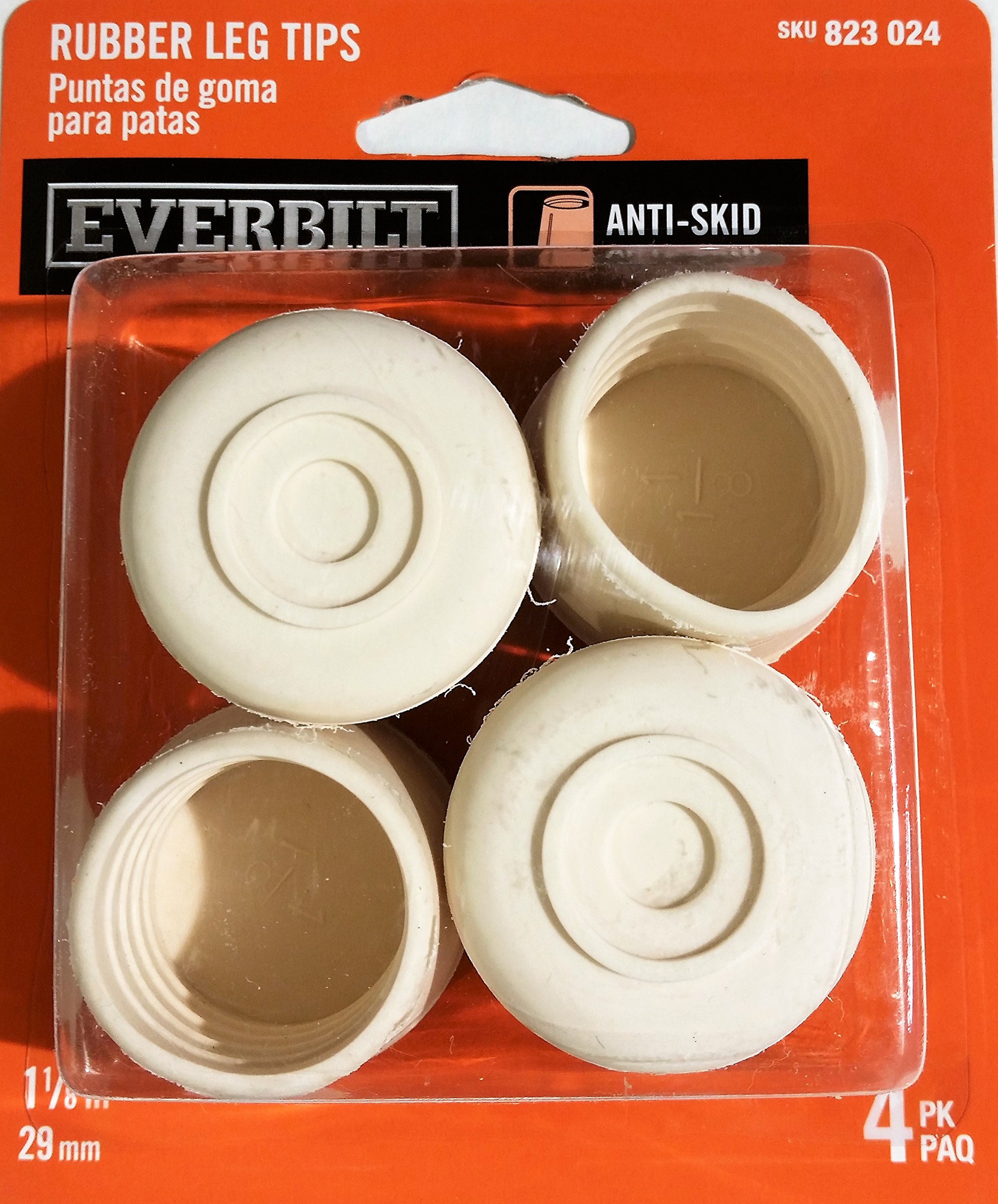 anti skid everbilt rubber leg tips
