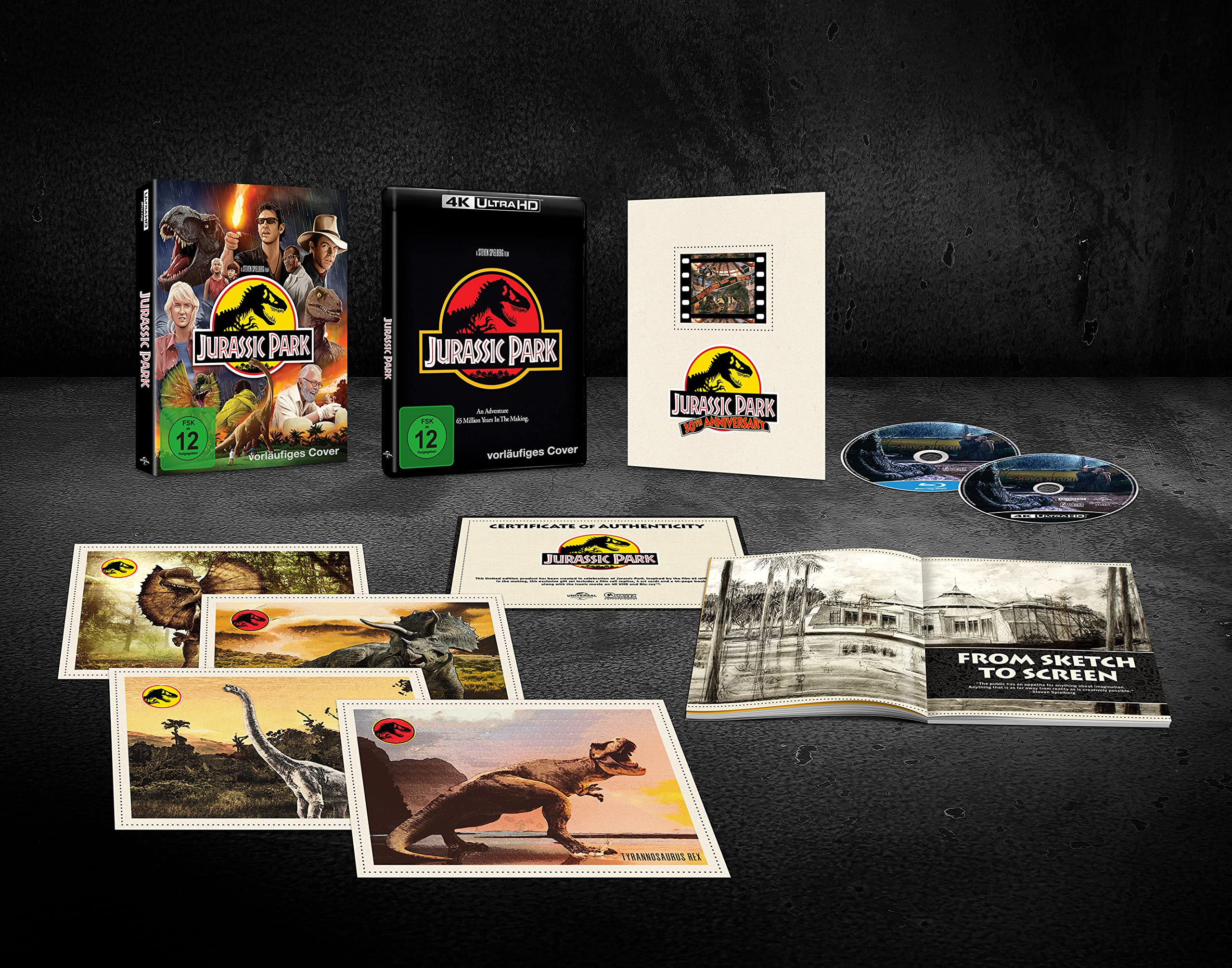 Jurassic Park - Limited Deluxe Edition [4K Ultra HD & Blu-ray 2D]