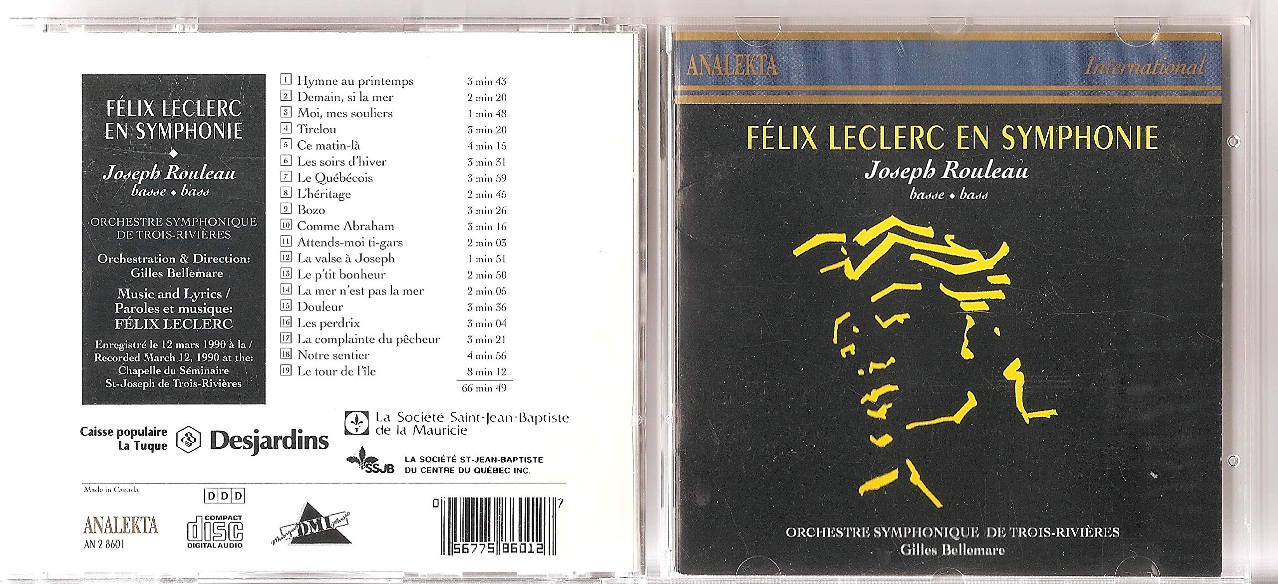 En Symphony [Audio CD] Leclerc