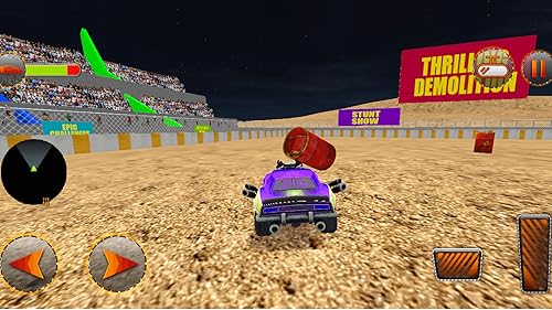 Juegos de carreras de coches Ultimate Derby: simulador de destrucción acrobática con choques y aplastamientos de camiones de demolición extremos