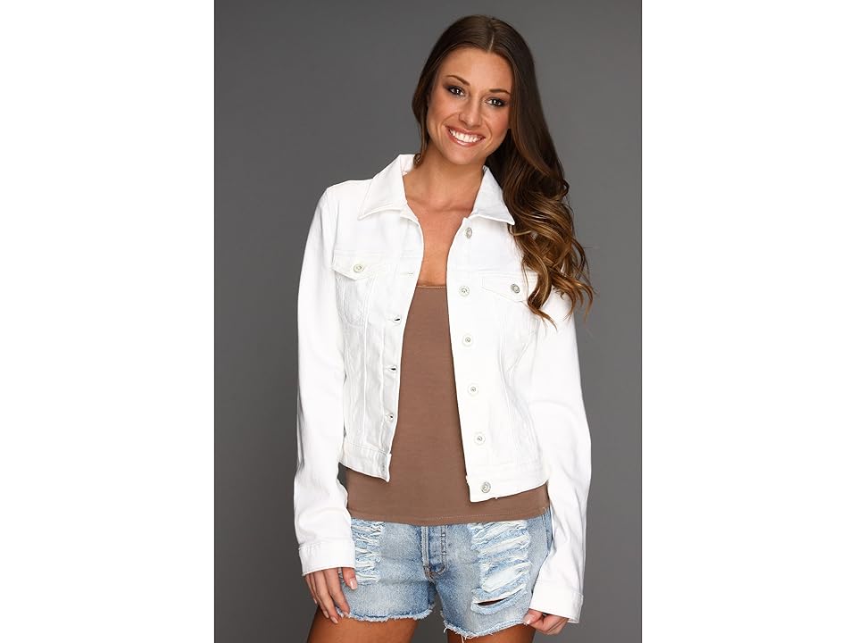 

Mavi Jeans Samantha Denim Jacket in White Nolita (White Nolita) Women's Jacket