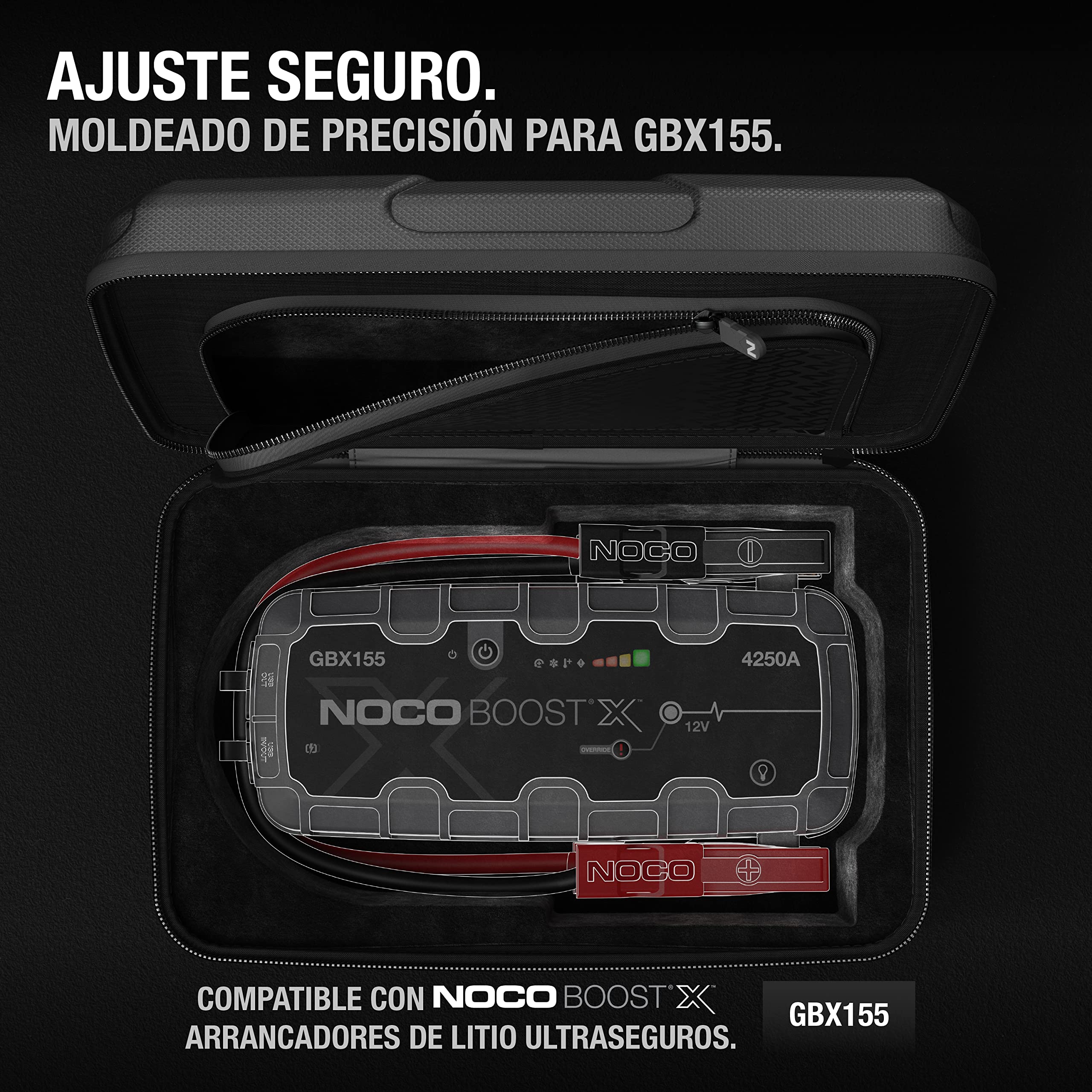 NOCO GBC104 Boost X Maletín de Protección EVA para Arrancadores Auxiliares de Litio GBX155 UltraSafe