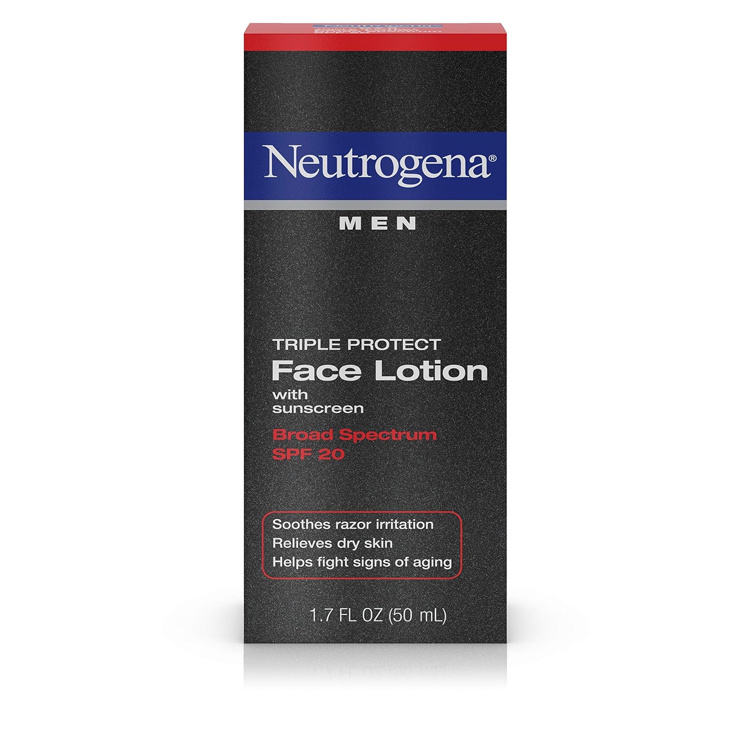 Neutrogena Triple Protect Men’s Daily Face Lotion, 1.7 fl oz : Beauty & Personal Care