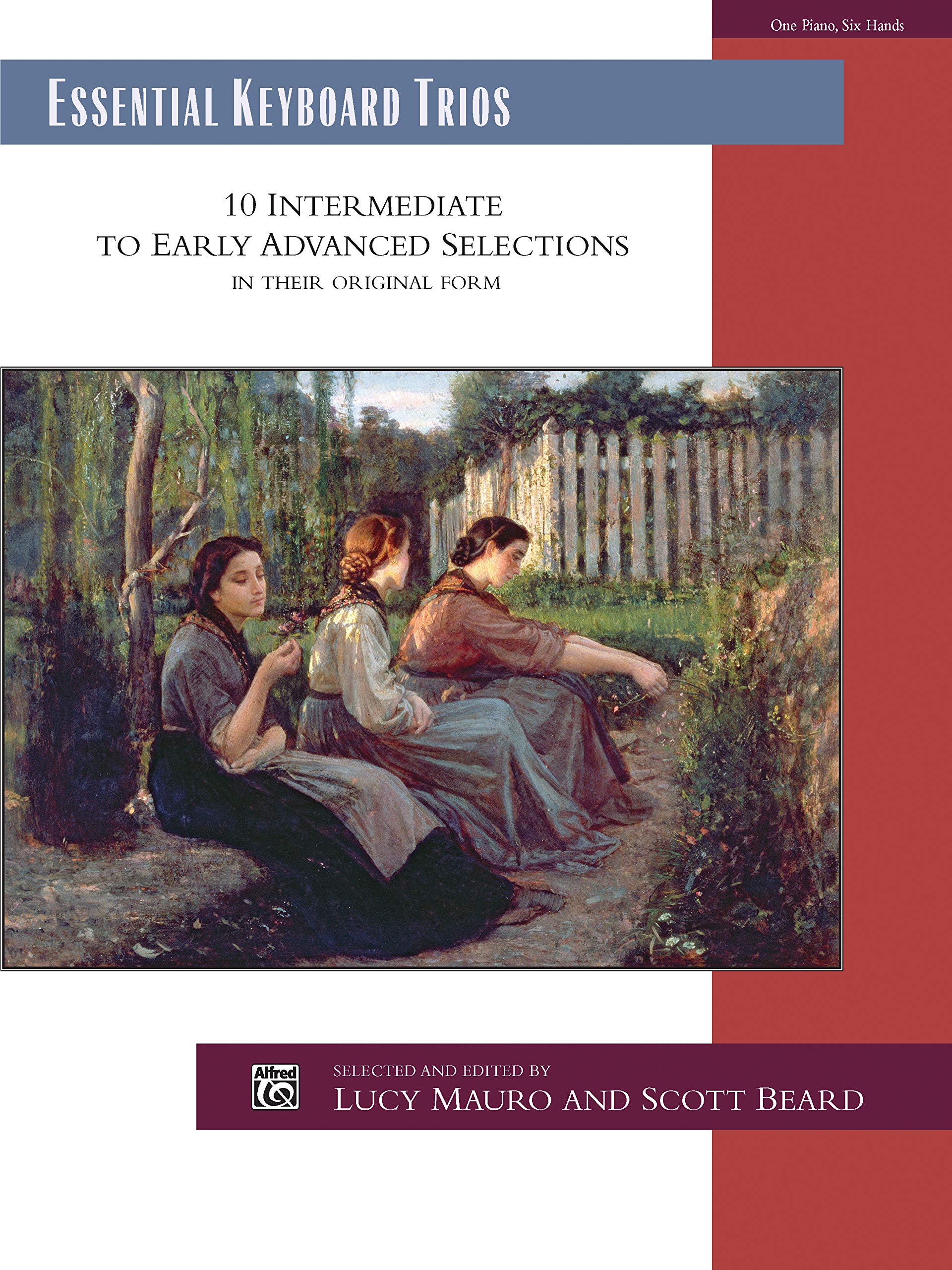 Essential Keyboard Trios: 10 Intermediate to Early Advanced Selections in Their Original Form, Comb Bound Book (Alfred Masterwork Edition: Essential