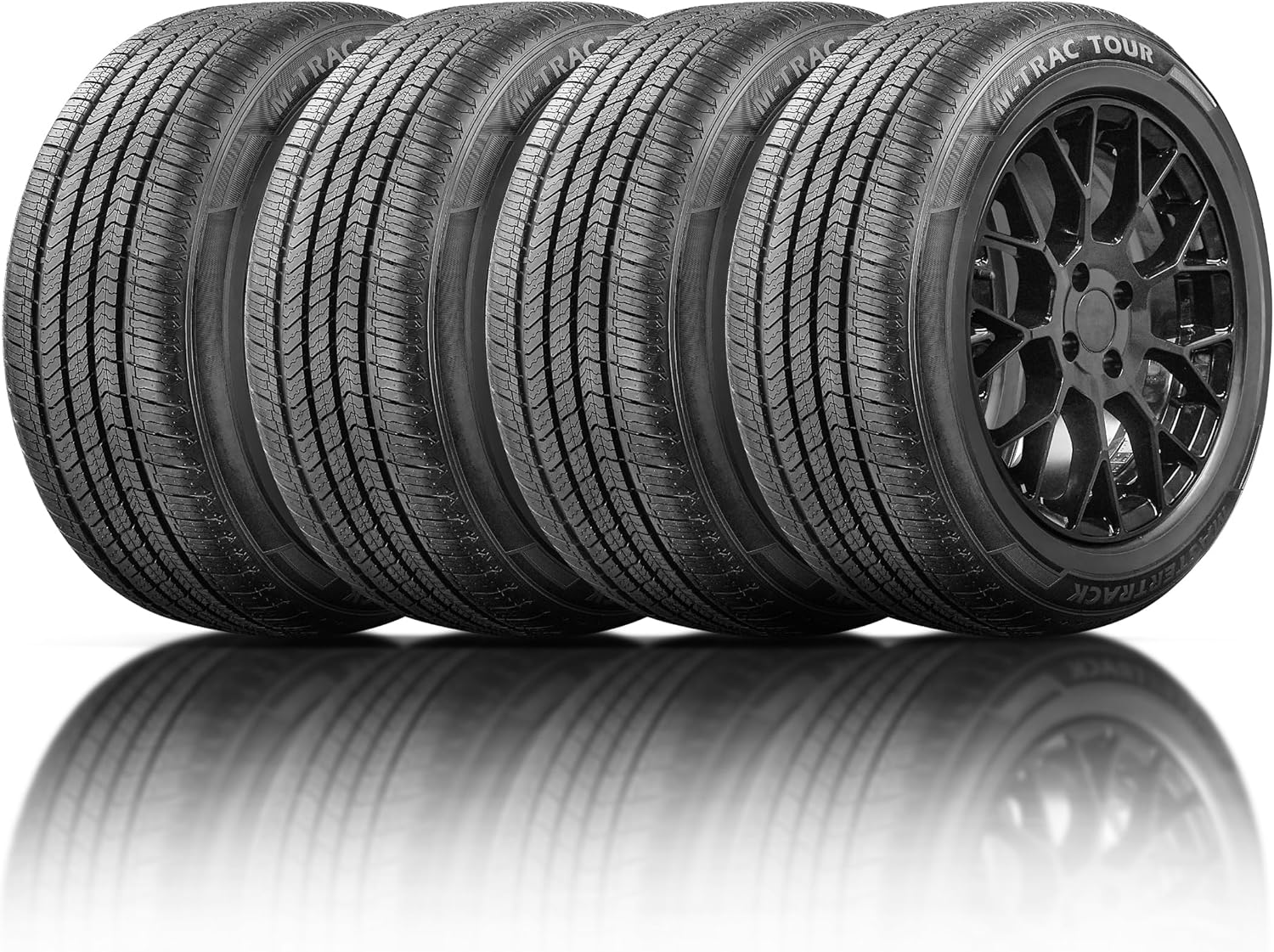Set of 4 Mastertrack M-TRAC TOUR 205/60R16 92H All Season High Performance Passenger Tire 205/60/16 + Road Hazard Warranty Included (Tire Only)