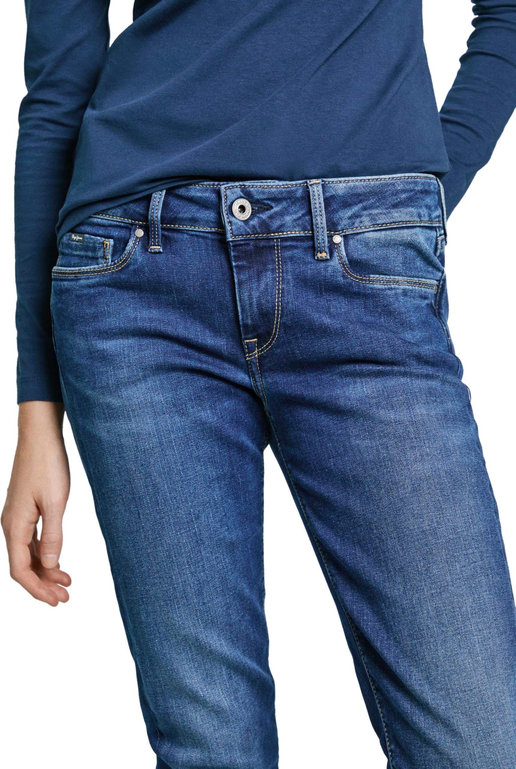 Pepe Jeans Soho, Jeans Mujer, Azul (Denim-z63), 26W / 32L