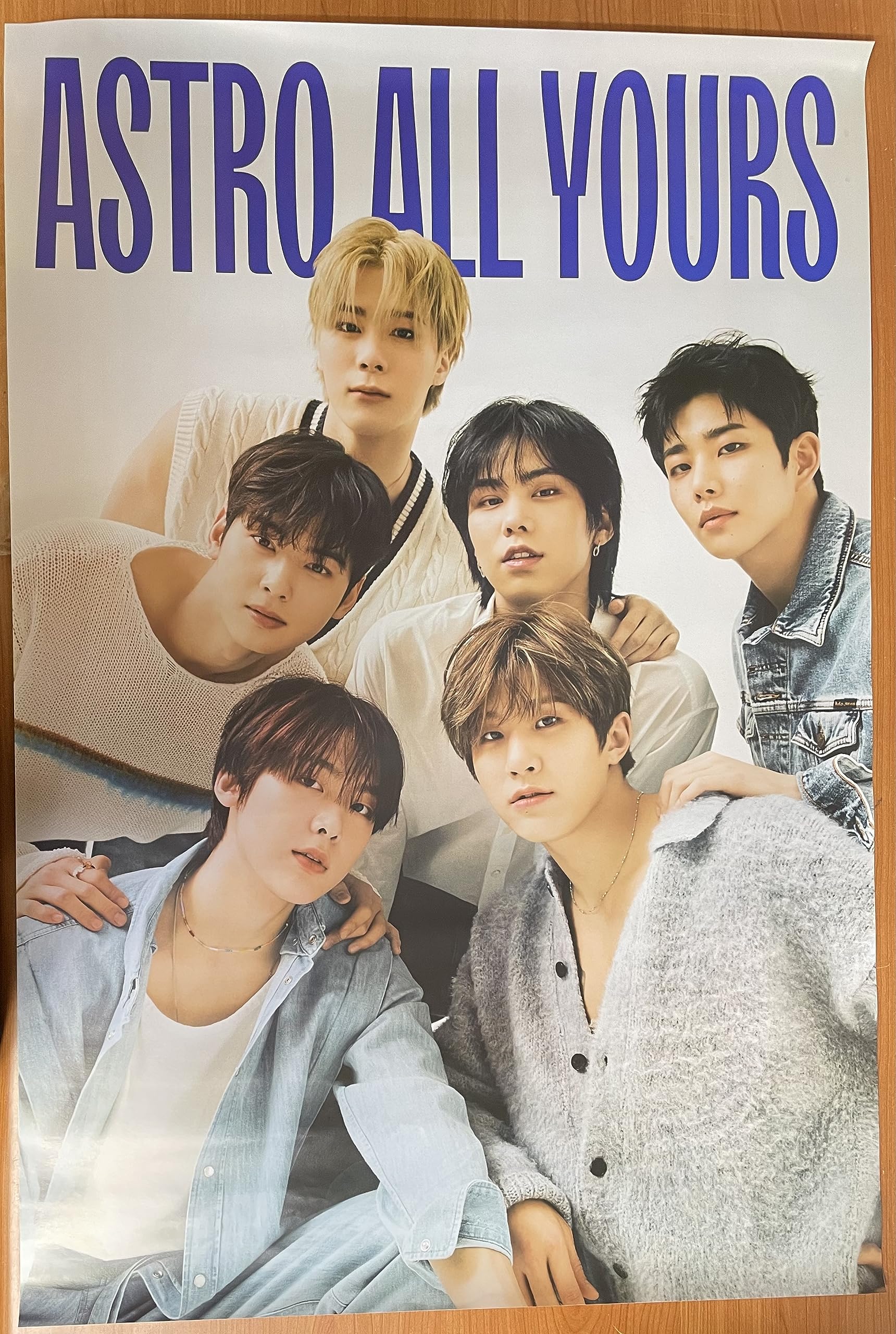 ASTRO - All Yours 2nd full Album Official Unfolded Poster in tube