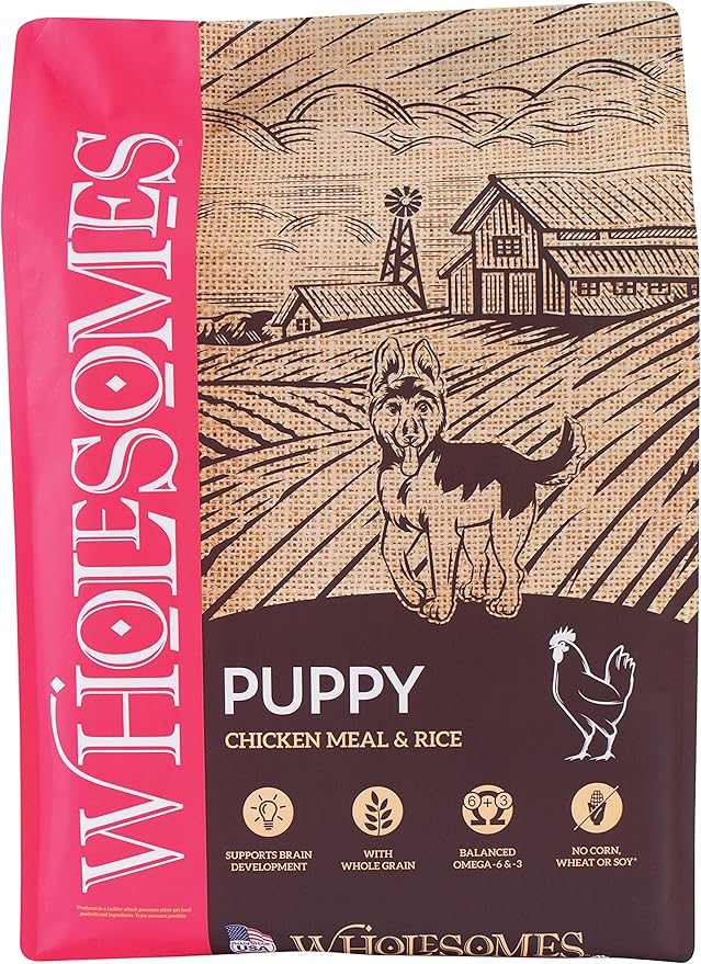 Birsppy Wholesomes Puppy Chicken Meal & Rice Dry Dog Food
