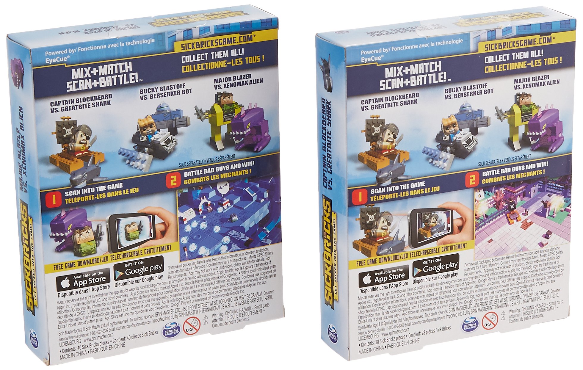 Amazon.co.jp: Sick Bricks, Big Sick Character Pack Heroes vs