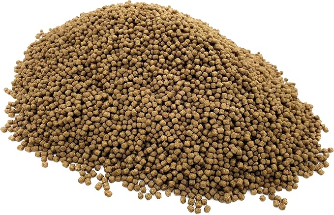 Image HERONS 2kg Wheat Germ Pellets 3mm 6mm PREMIUM POND FISH FOOD GOLDFISH (3mm)