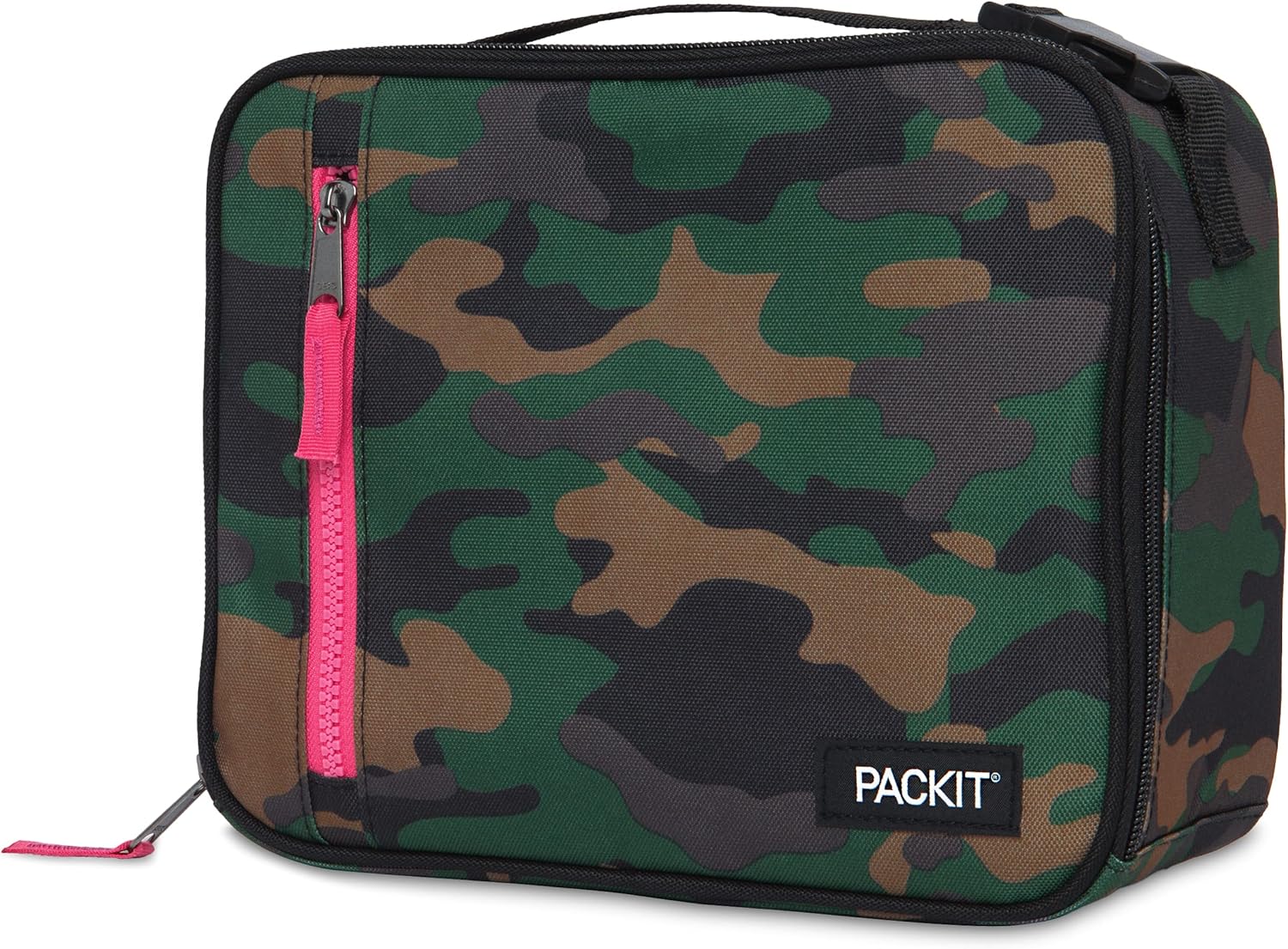 Camo with Hot Pink Trim