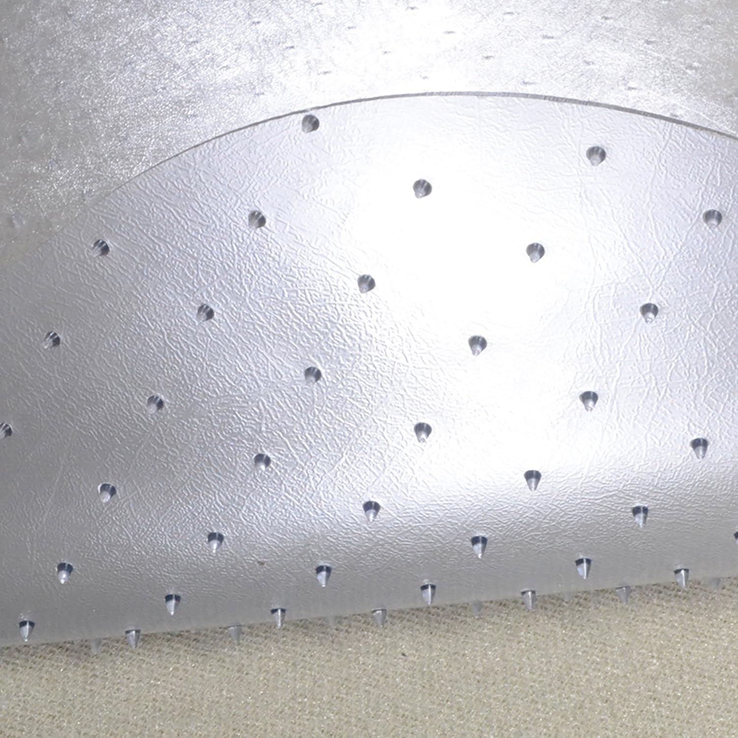 Evolve 33" x 44" Clear Office Chair Mat with Rounded Corners for Medium Pile Carpets, Made in The USA, C5B5003J : Office Products