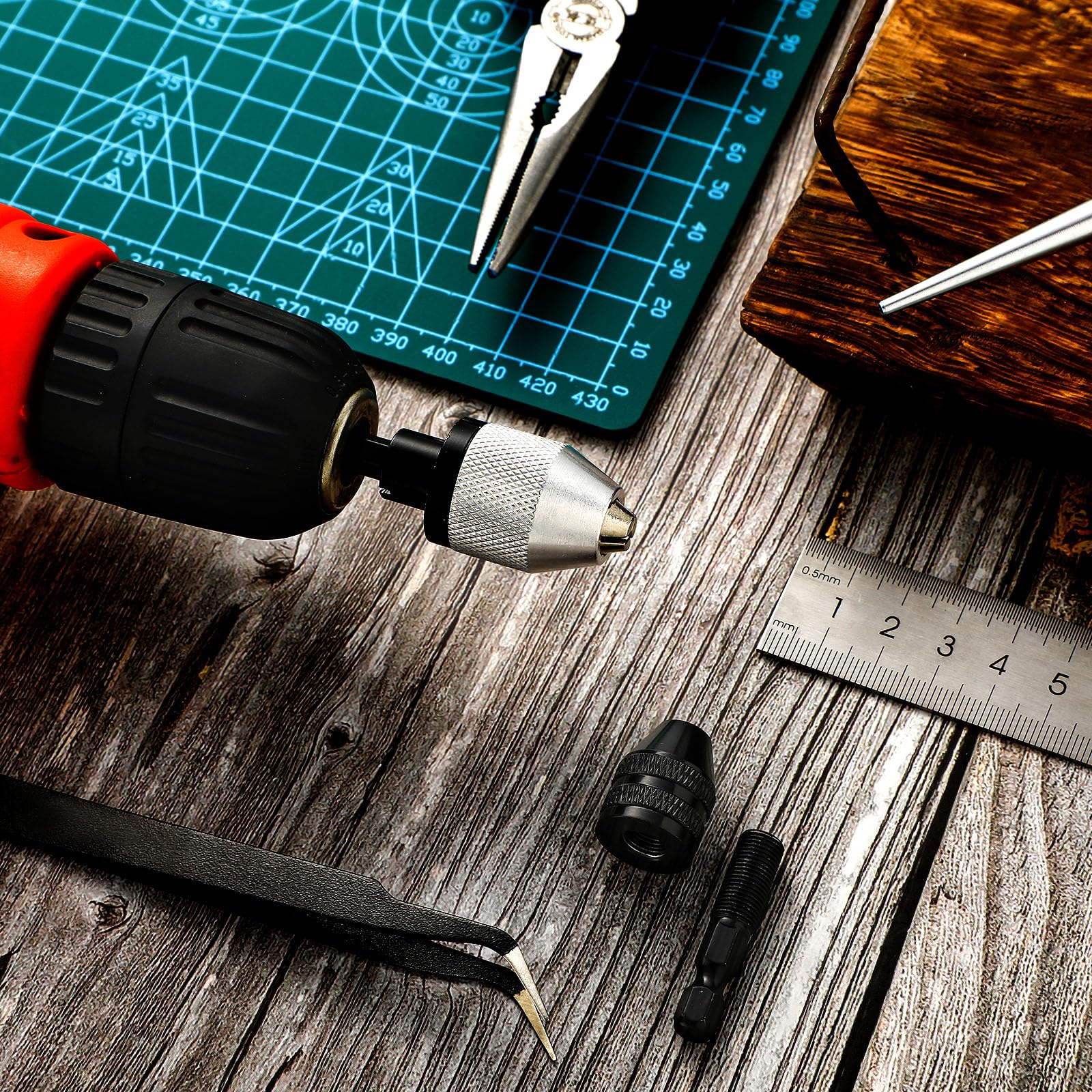 Honoson Drill Chuck Adapter - Power Drill Upgrade -7
