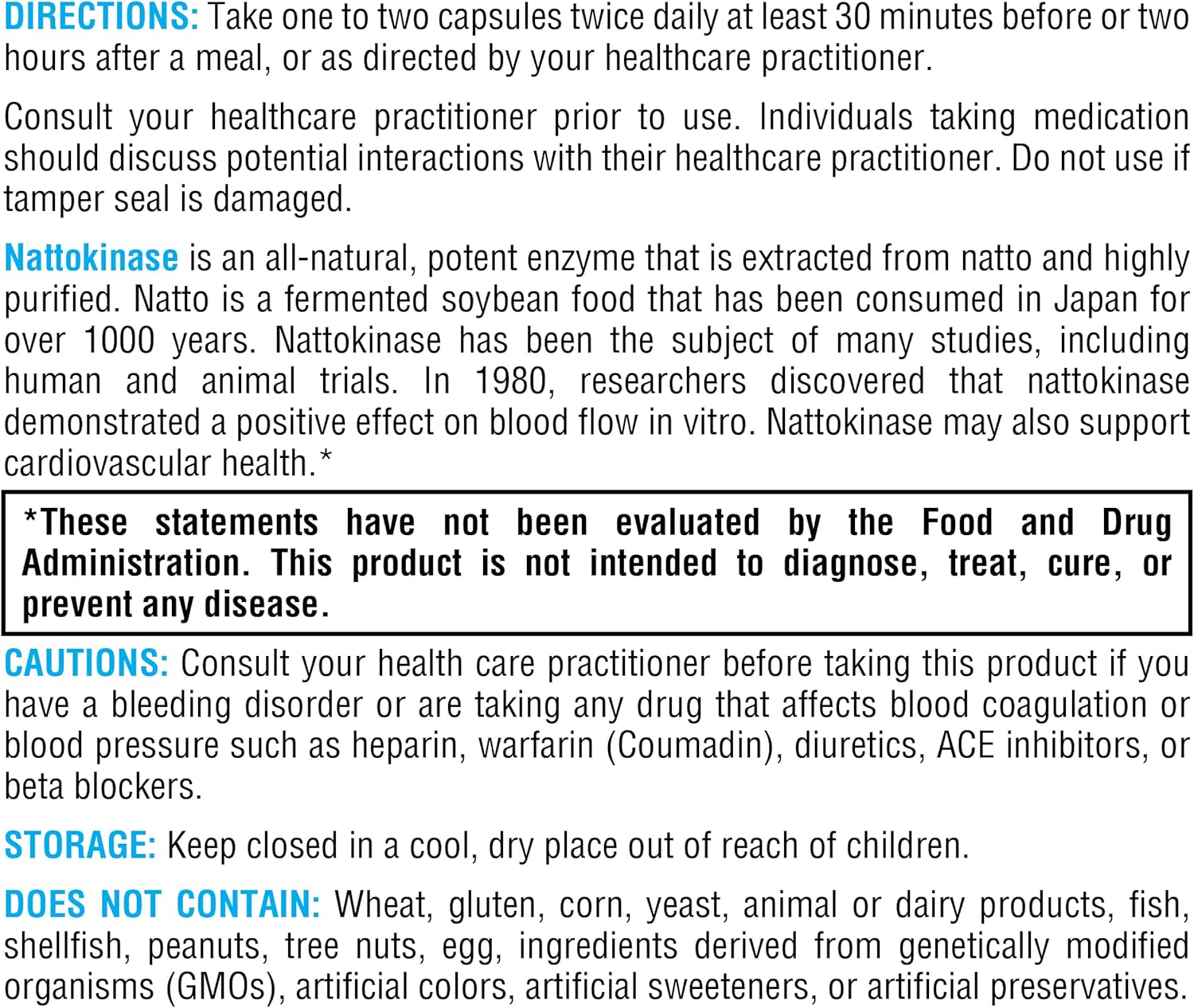 XYMOGEN Nattokinase - Nattokinase 2000 FU Blood Pressure Supplements - Heart Health, Circulation & Blood Pressure Support - Gluten Free, Vegan, Non GMO (120 Capsules) - Image 6