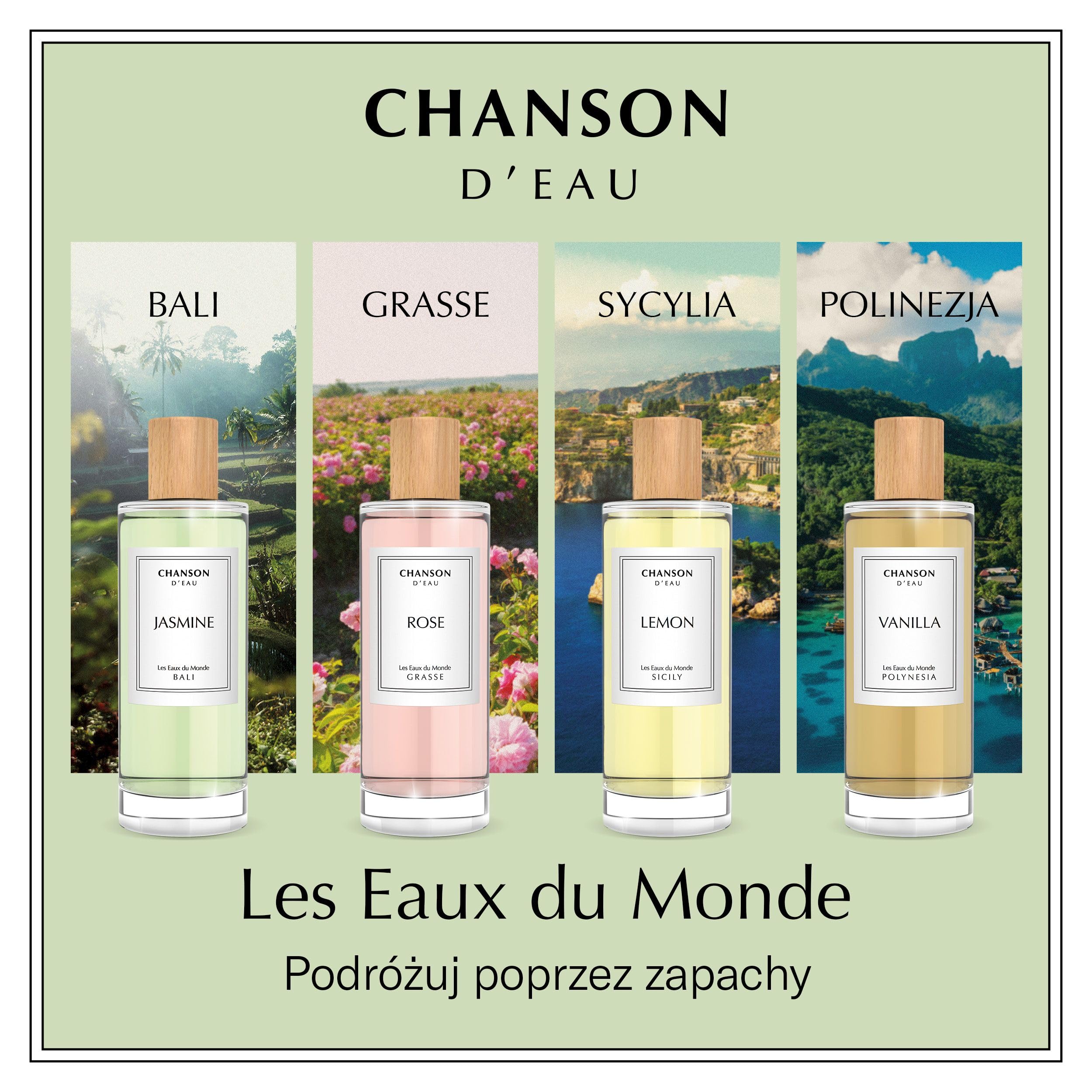 Chanson d’Eau Vanilla woda toaletowa dla kobiet o słodkim waniliowym zapachu, 100 ml