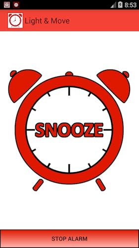 Luz e Movimento parar o alarme