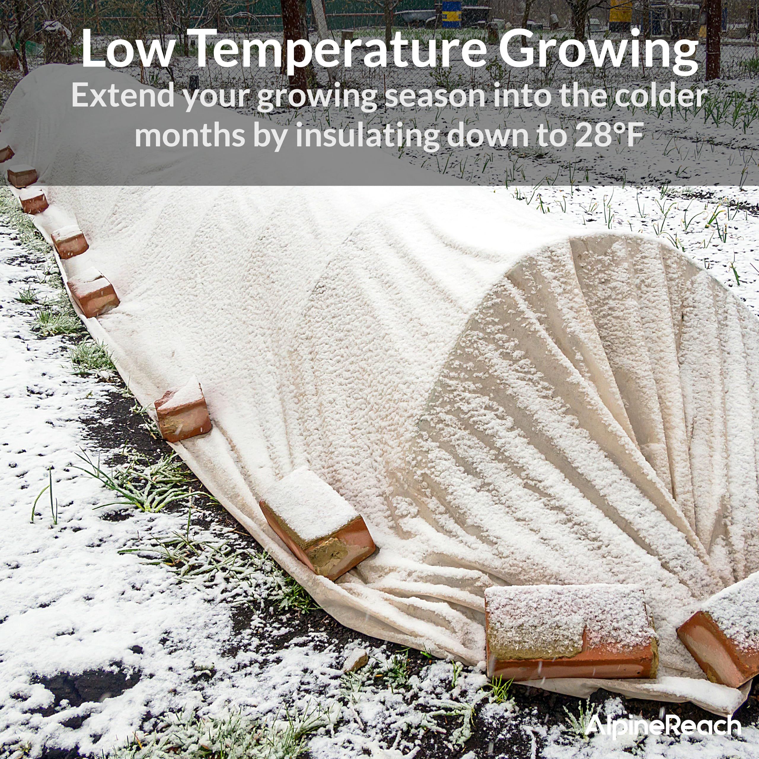 Amazon.com : AlpineReach Plant Covers Frost & Sun Protection 10 x