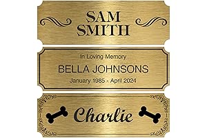 Engraved Name Plate Customized and Personalized