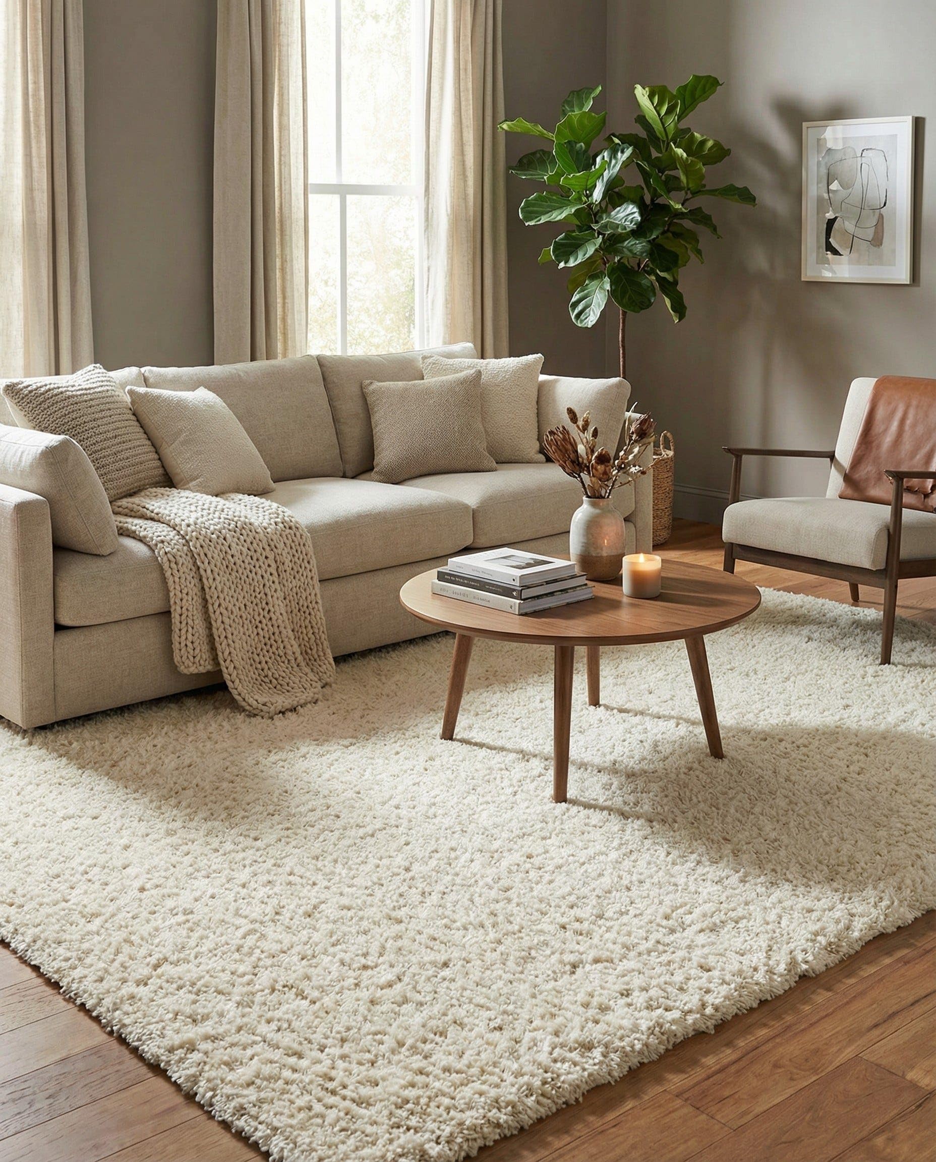 Amazon.com: Rugs.com - Infinity Shag Rug – 8' x 10' Pearl Ultra