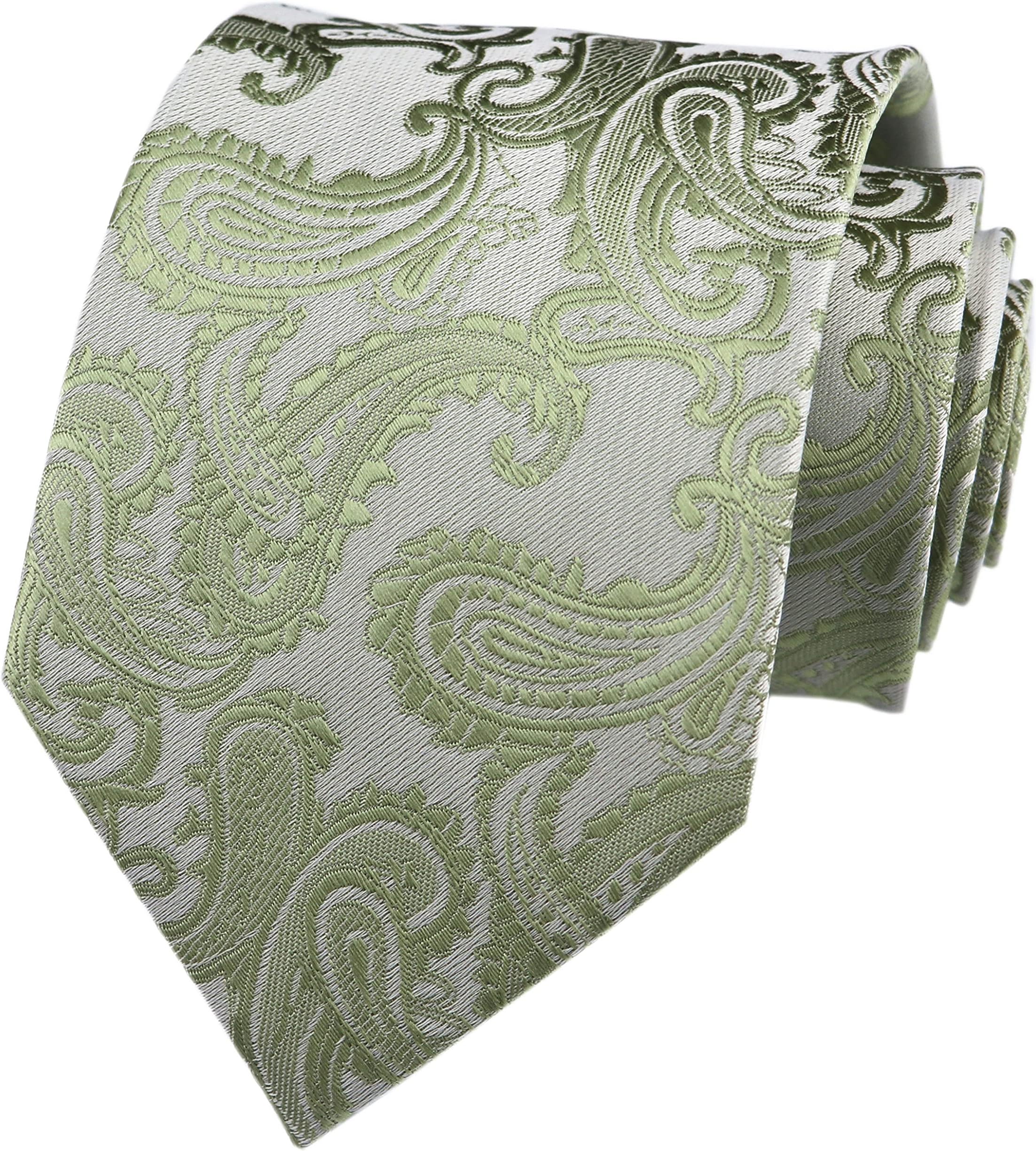 Men Novelty Paisley Ties Cravat Jacquard Luxury Designer Wedding Formal Neckties