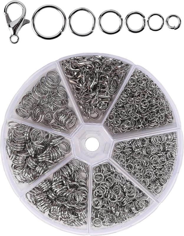 Mr. Pen- Open Jump Rings Set, 1014 pcs