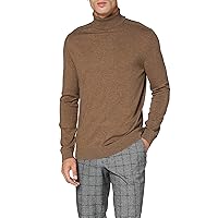 Selected Homme Dolcevita Male a Maniche Lunghe, Teak