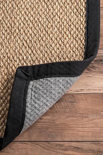 Miniatura 5 de Lauren Liess Oak - Alfombra casual de sisal, 3 x 5, color negro
