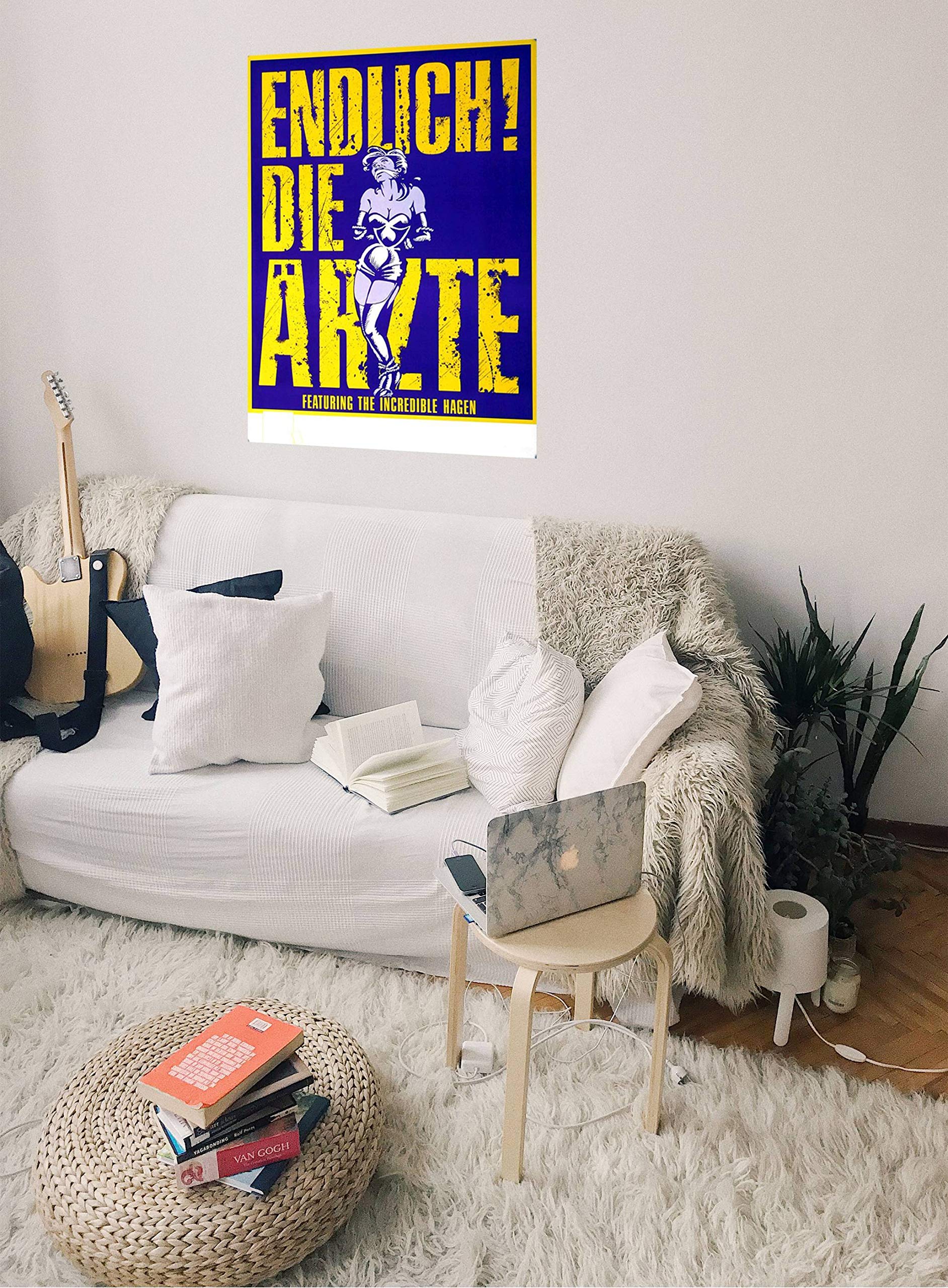Premium Poster/Plakat | DIN A1 | Live Konzert Veranstaltung » Die Ärzte - Endlich, 1992 «
