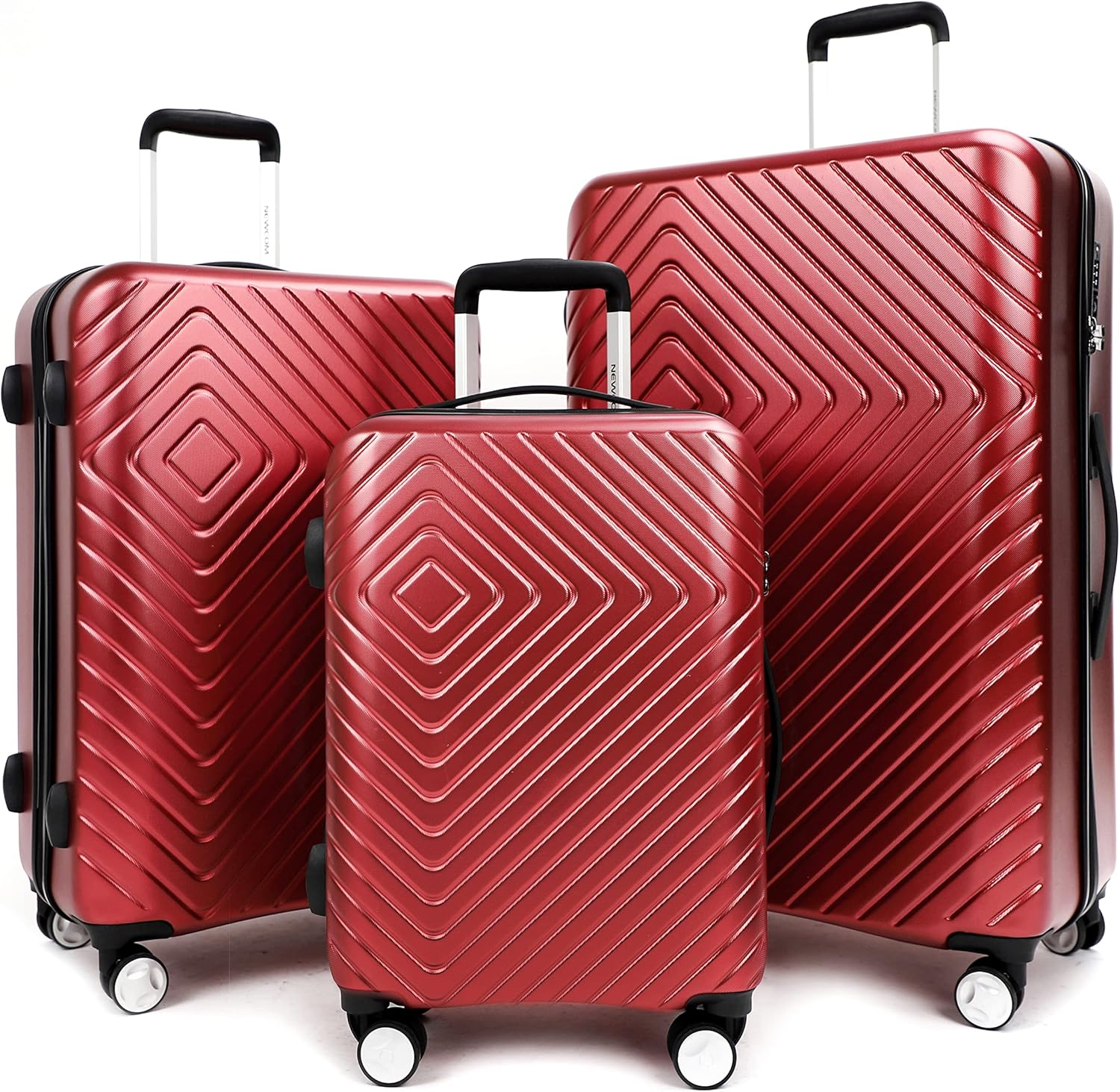 Hardside Luggage Sets Carry On Suitcase with TSA