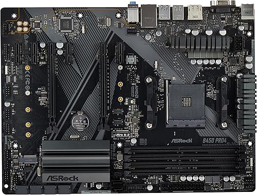 Vista 2 de Asrock B450 PRO4 R2.0 AM4 AMD Promontory B450 SATA 6Gbps ATX AMD Motherboard