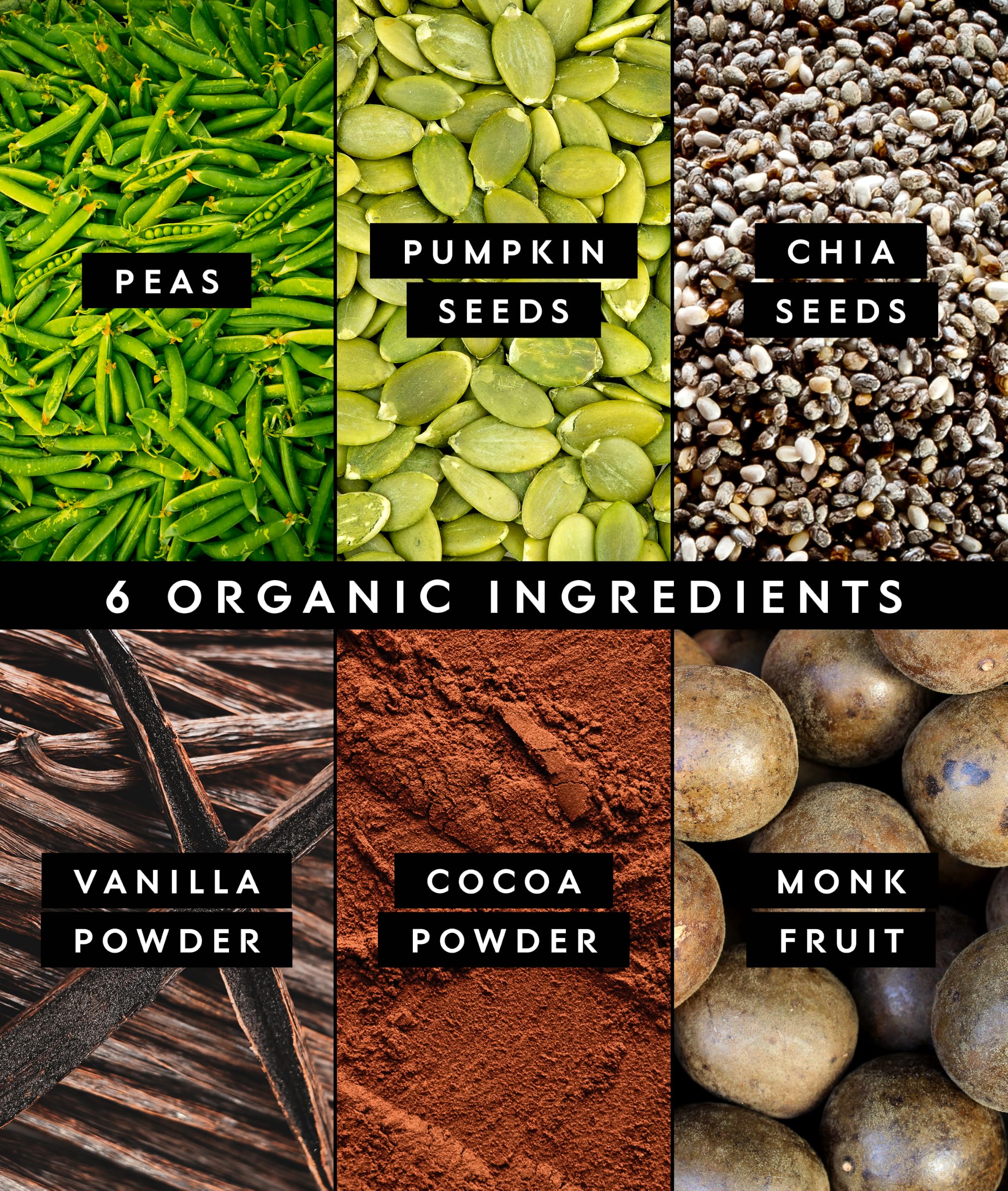 Truvani Organic Plant Based Protein Powder | Chocolate | 18 Servings — Amazon image 3