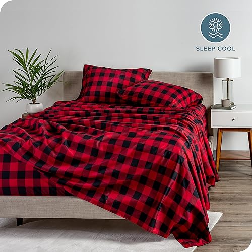 Miniatura 84 de Bare Home Juego de sábanas de tamaño individual XL, tamaño de dormitorio universitario, sábanas de microfibra ultrasuave de 1800 hilos, bolsillos 22