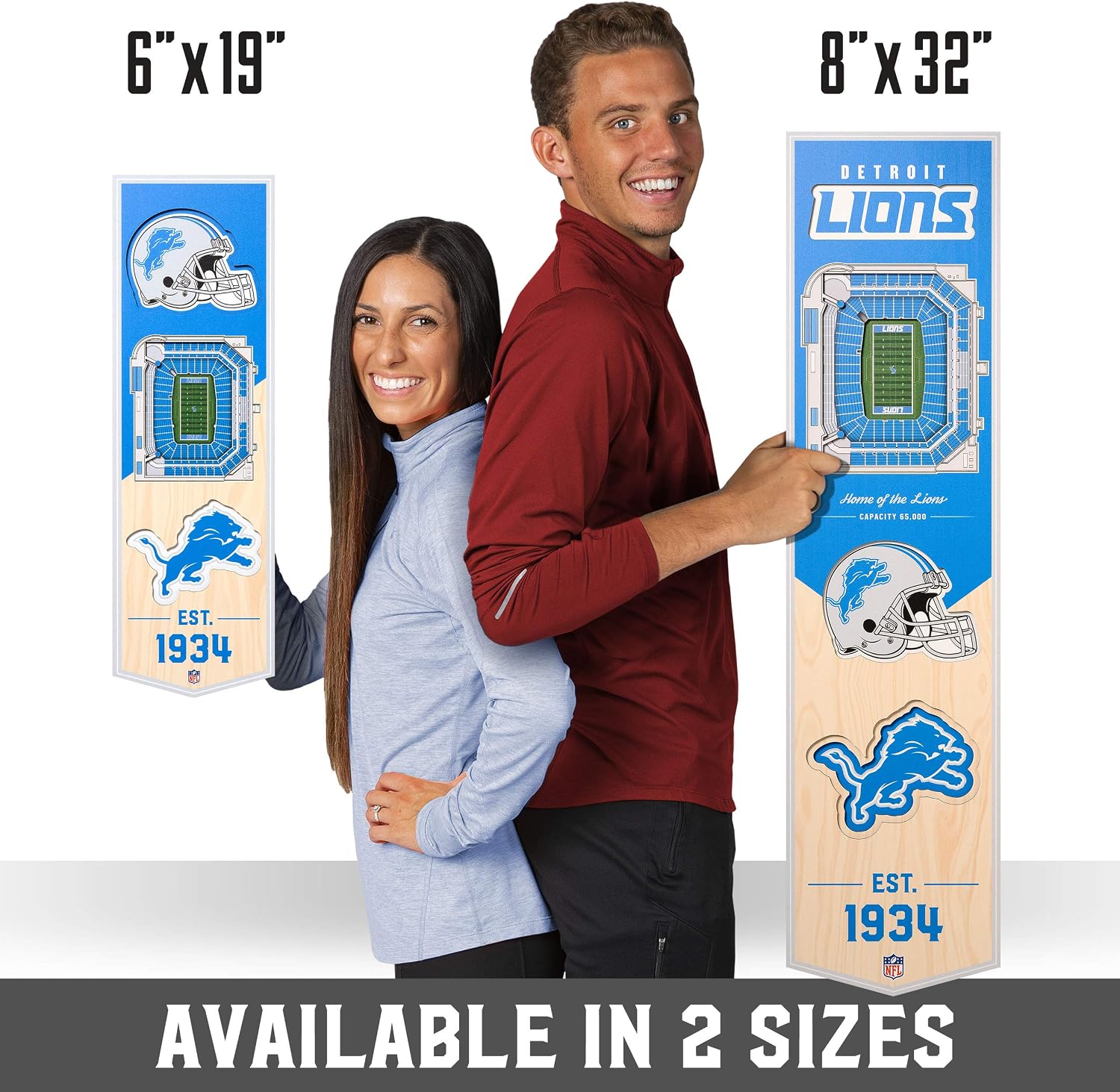 YouTheFan NFL 3D Stadium Banner - 6x19
