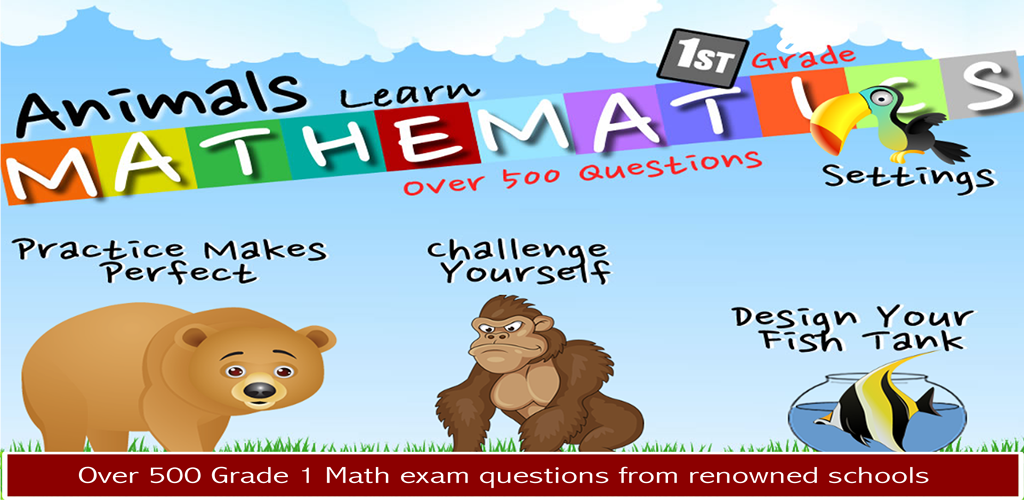 Animals Learn Math - First Grade - App on Amazon Appstore