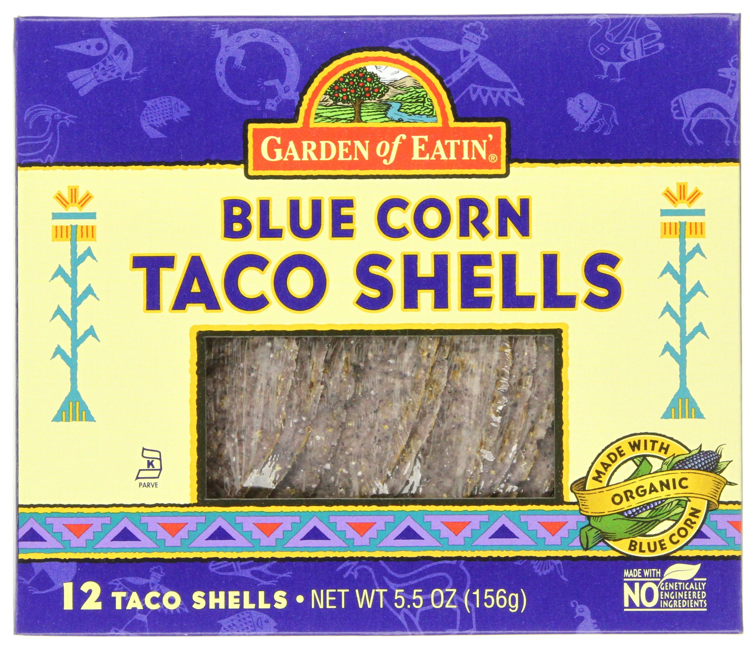 Garden of Eatin'® Taco Shells Blue, 5.5 Ounce Boxes (Pack of 12)