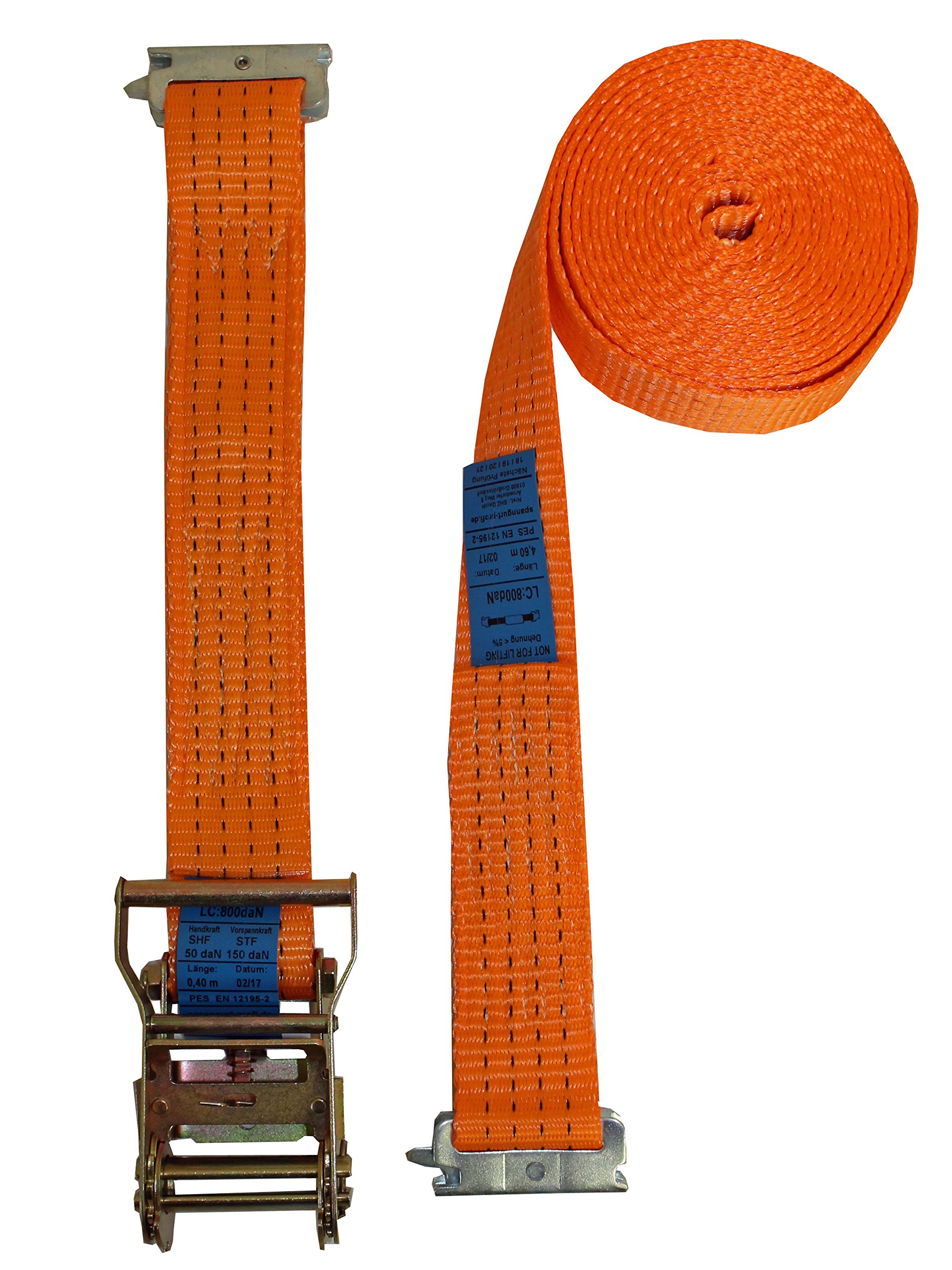 SHZ Spanngurt Kombi Anker Schiene 5m Zurrgurt 50mm Zurrschiene 2-teilig (33) (4)