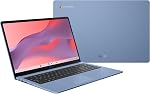 ASUS Livre de Chrome CX15 Ordinateur portable, 15.6” 16:9 FHD (1920 x 1080) Affichage anti-glace, Intel Celeron N4500 Processeur, 128GB Stockage, 8GB RAM, ChromeOS, Tissu Blue Washi, CX1505CKA-AS01-CB