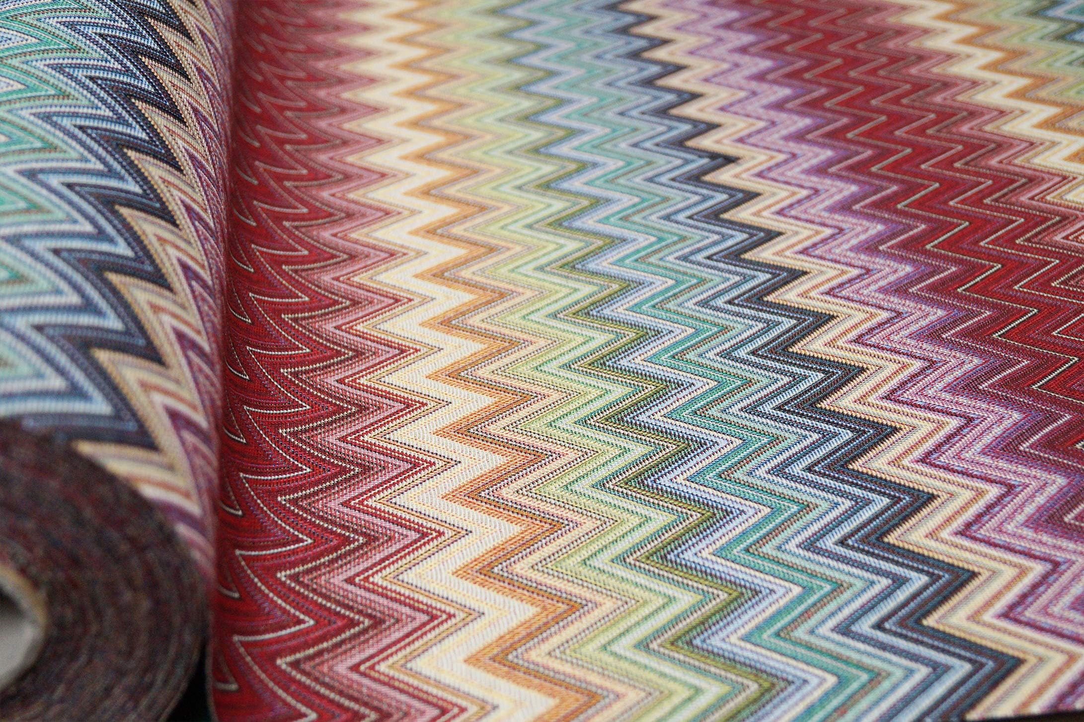 NEW WORLD TAPESTRY DESIGNER CURTAIN FABRIC UPHOLSTERY BLIND SOFA CUSHION THROW COTTON RICH MATERIAL (Murano)