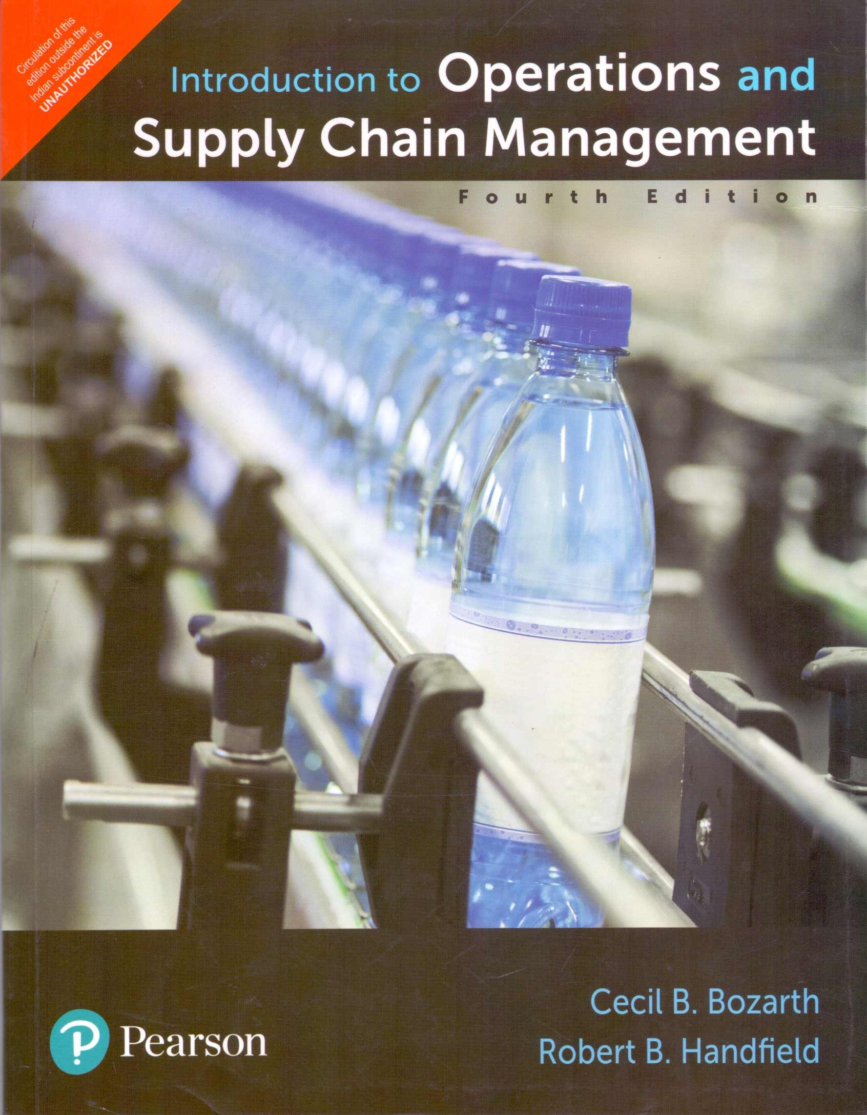 Buy INTRODUCTION TO OPERATIONS AND SUPPLY CHAIN MANAGEMENT,4TH EDN Book ...
