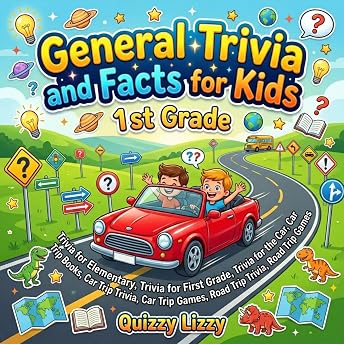 General Trivia and Facts for Kids: 1st Grade Audiobook by Quizzy Lizzy episode artwork