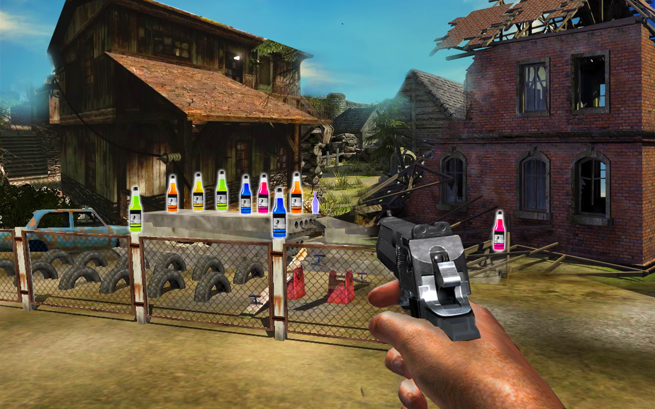 Bottle Shooting Games App on the Amazon Appstore