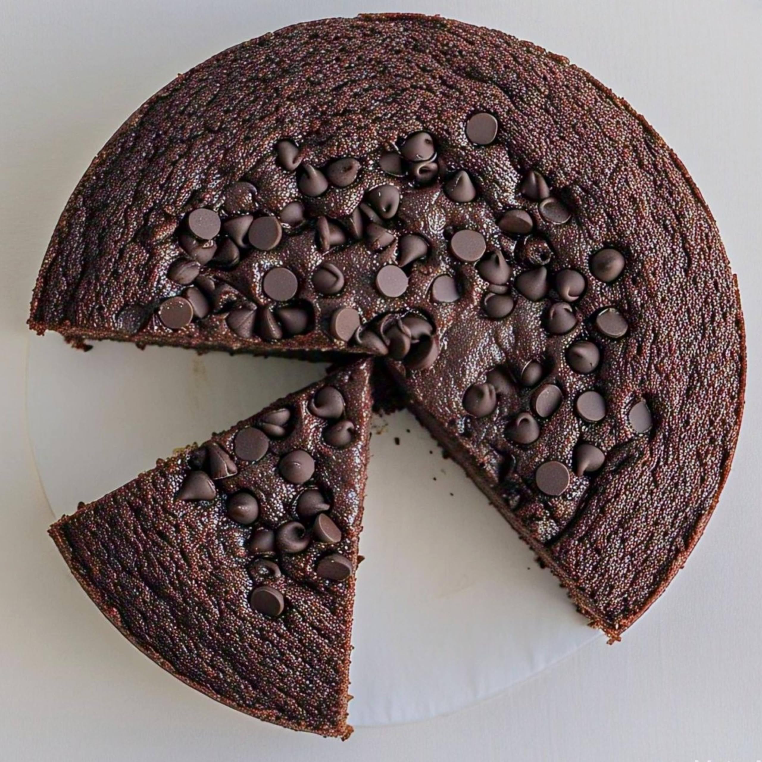 Andy Anand Sugar-Free Dark Chocolate Chip Cake, 2.8 lbs - Gourmet, Freshly Made, No Preservatives, Diabetic-Friendly Dessert, Perfectly Boxed for Gift