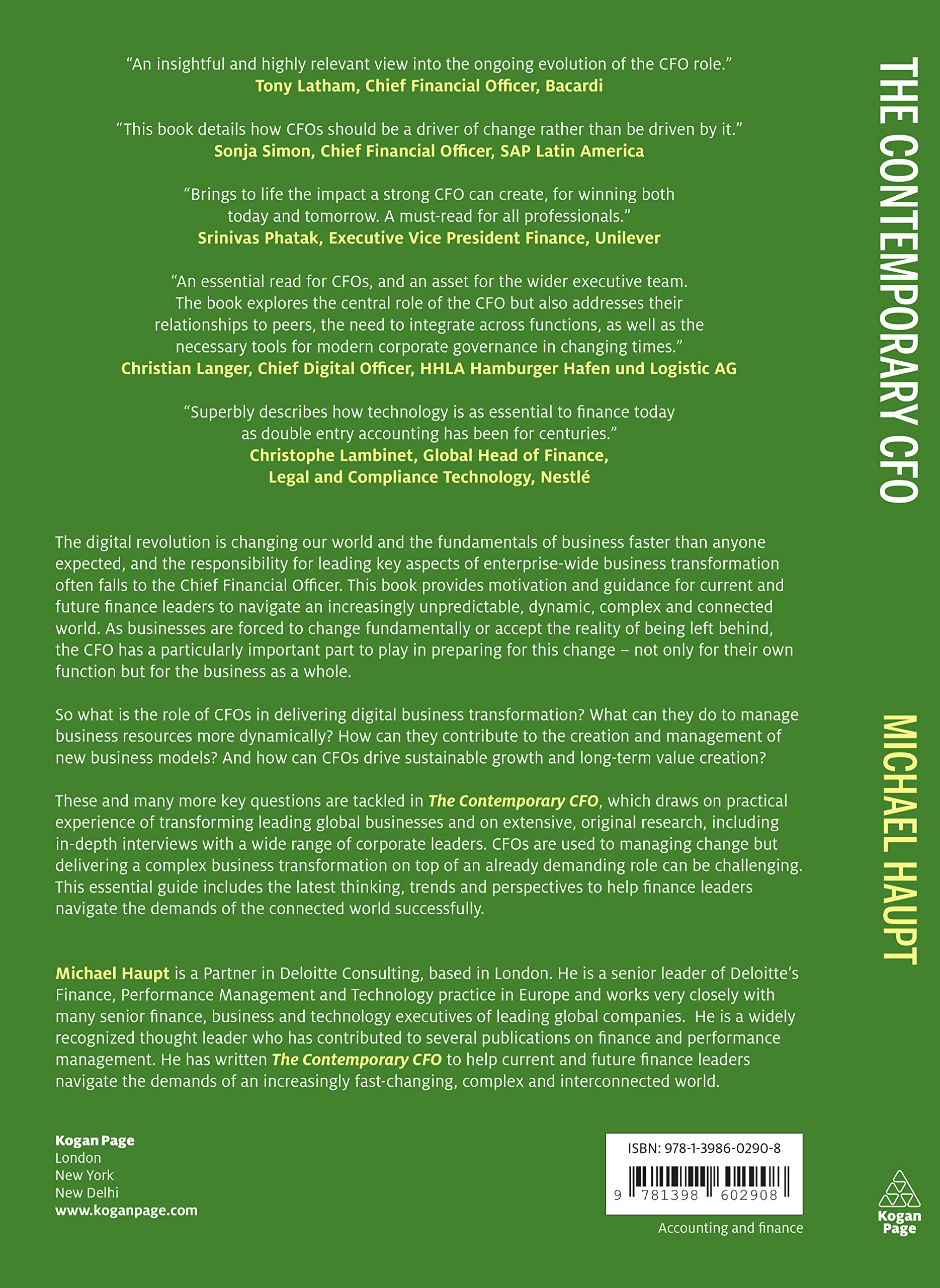The Contemporary CFO: How Finance Leaders Can Drive Business Transformation, Performance and Growth in a Connected World