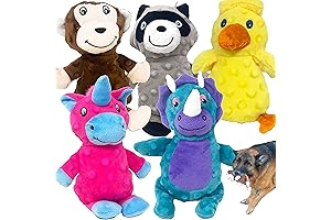 5 Pack Jalousie Dog Toys