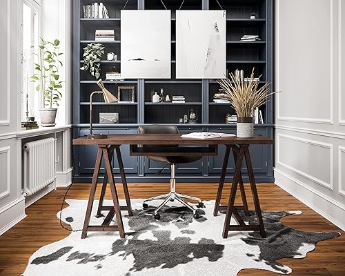 Miniatura 272 de SIMPLIHOME Sawhorse - Mesita de noche de madera maciza de 24 pulgadas de ancho, moderna, industrial, color gris envejecido, para sala de estar y