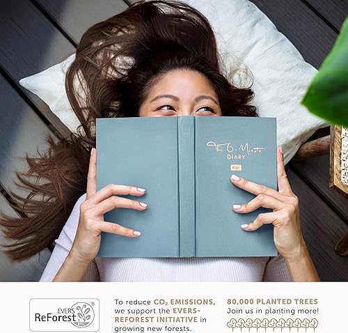 Miniatura 7 de Diario de 6 minutos puro – Diario de gratitud de 3 millones de usuarios para mujeres con indicaciones – Diario de cuidado personal guiado basado en