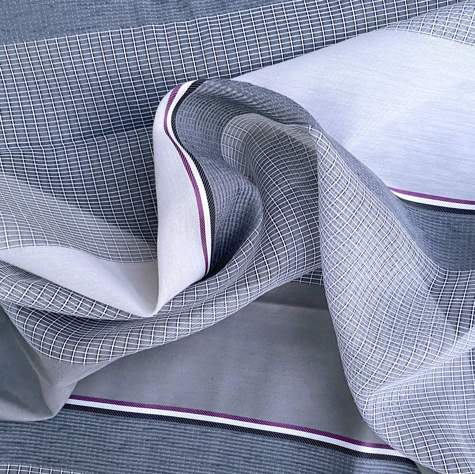 heimtexland - Tenda decorativa ondulata, dotata di binario universale, dimensioni varie