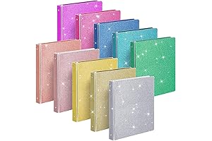 Geyoga Glitter 3 Ring Binder