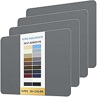 Vista 144 de KING MOUNTAIN Parche de reparación de lona de 9 x 11 pulgadas, 2 piezas, parche de tela impermeable autoadhesivo para sofás, tiendas de campaña